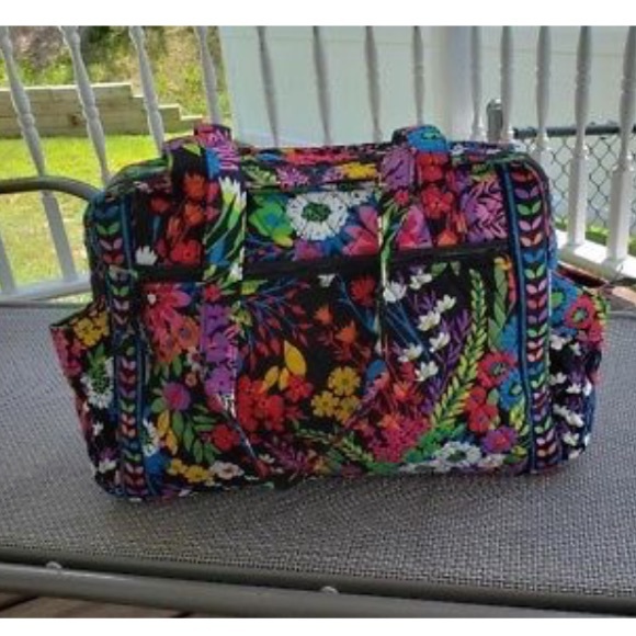 Vera Bradley Handbags - Vera Bradley Field Flowers Diaper Bag